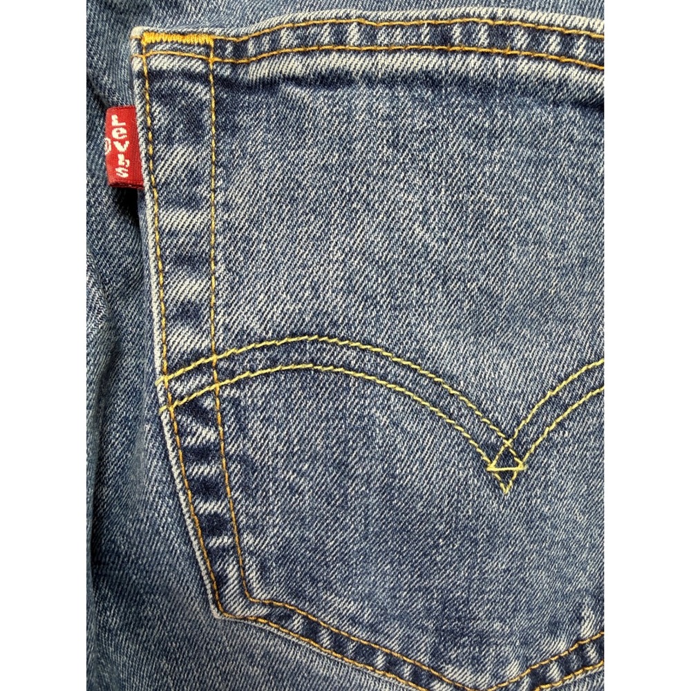 Levis 541 Athletic Taper Mens Jeans 30x32 Medium Wash Blue Denim Jeans (GG28) - Picture 7 of 9